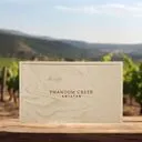 Logo'd Two Bottle Wooden Box
